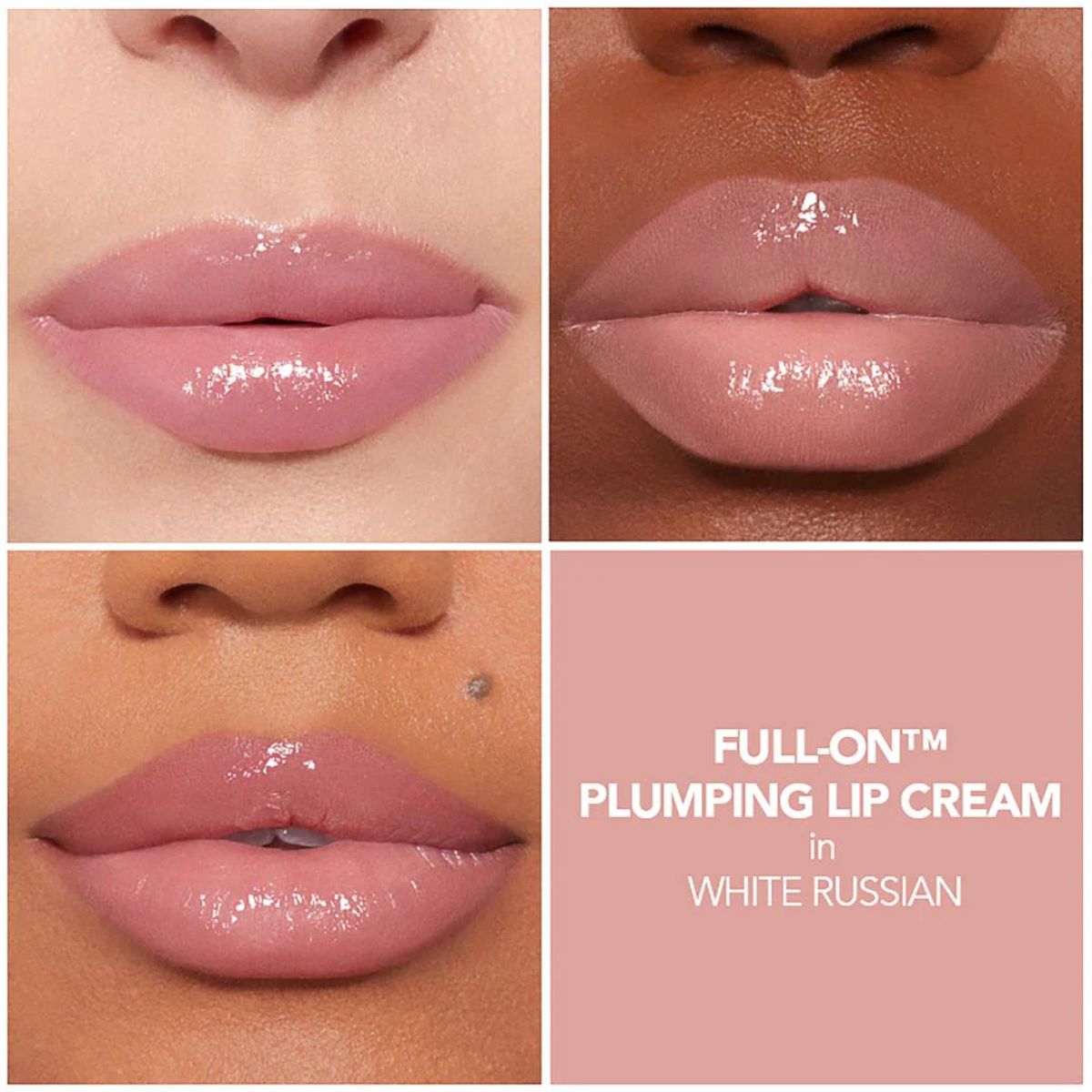 Buxom Full-On Plumping Lip Cream in White Russian