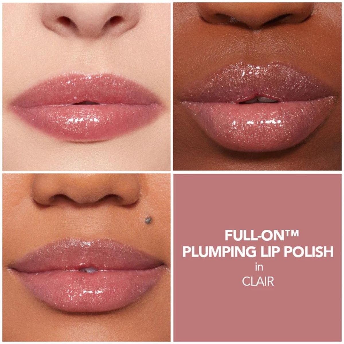 Buxom Full-On Plumping Lip Polish in Clair