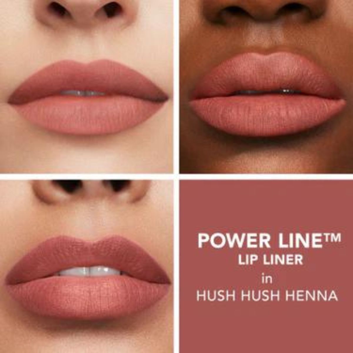 Buxom Power Line Plumping Lip Liner in Hush Hush Henna