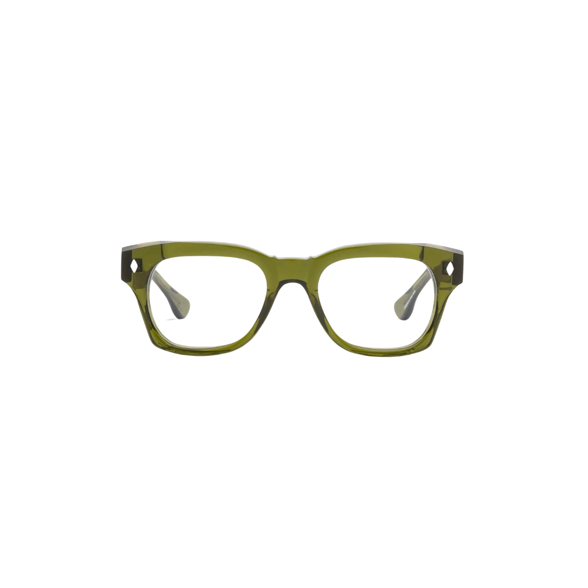 Caddis Muzzy Reading Glasses in Heritage Green