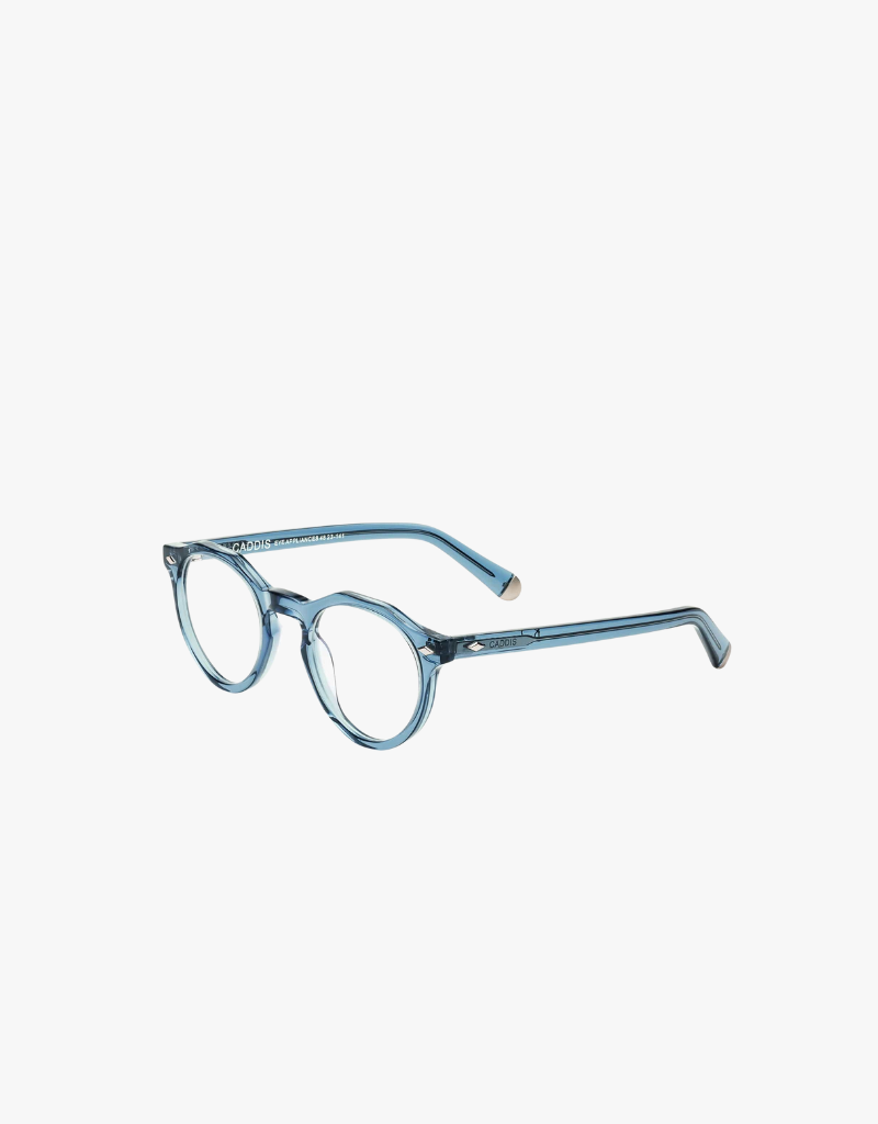 Caddis Dogleg Reading Glasses in Duck Dive