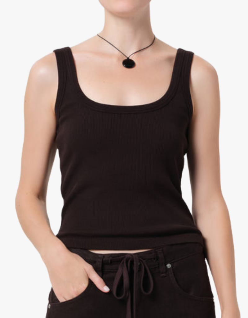 Citizens of Humanity Faye Tank in Chocolate