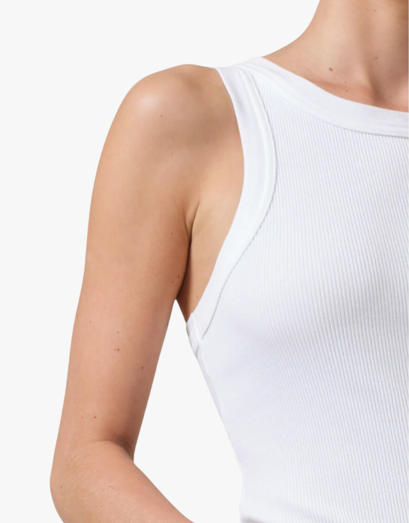 Citizens of Humanity Isabel Rib Tank Top in White
