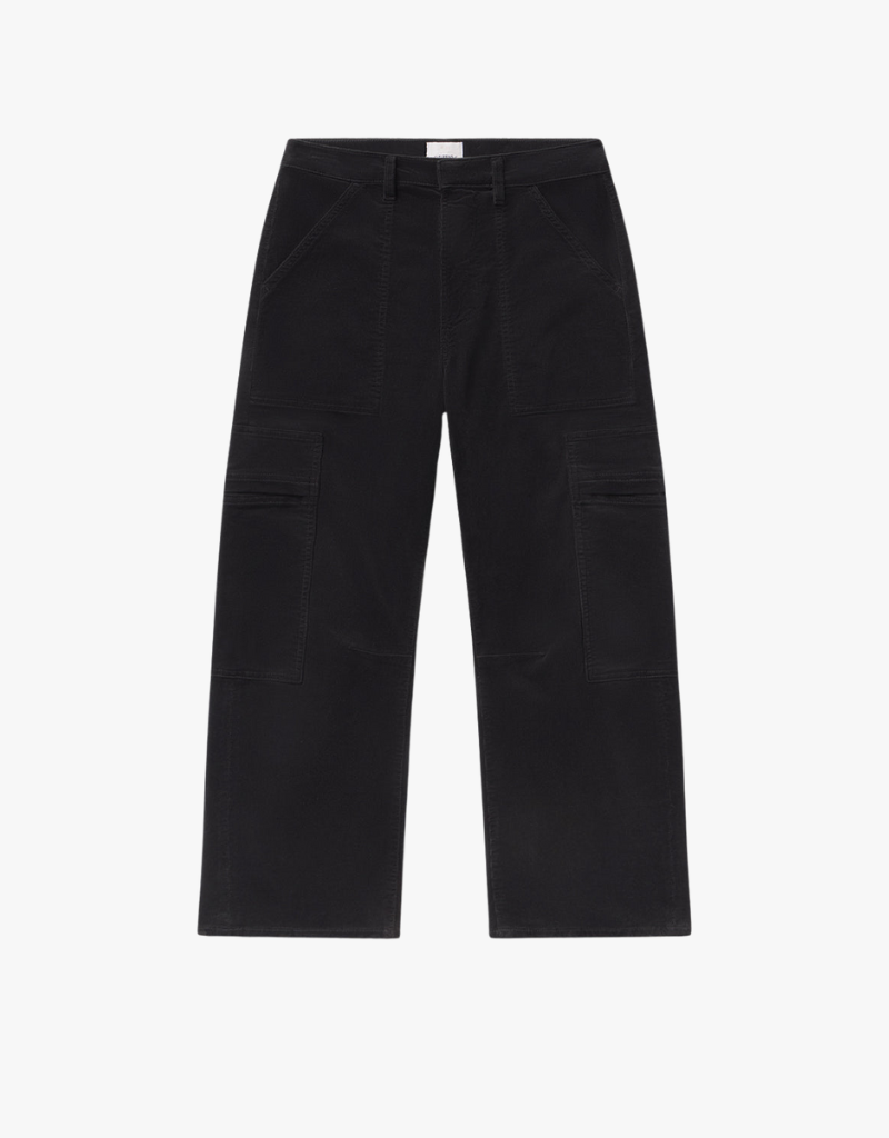 Citizens of Humanity Marcelle Corduroy Pants in Charcoal