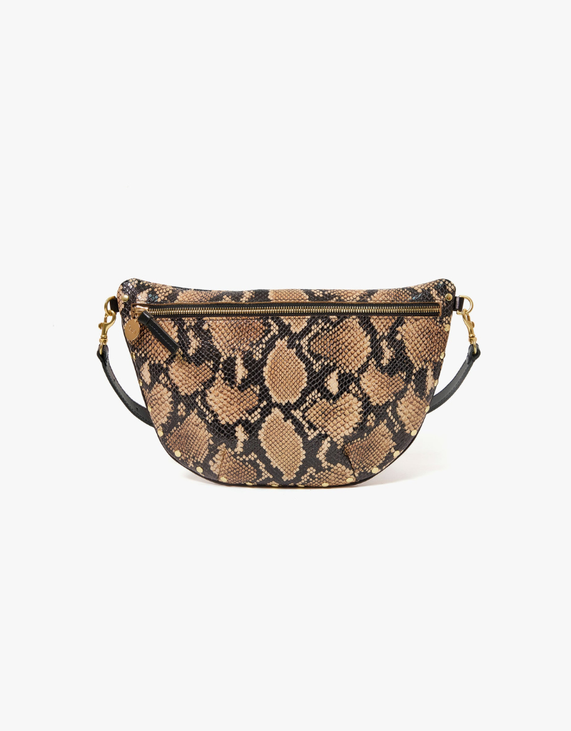 Clare V. Grande Fanny - Desert Snake in Tan