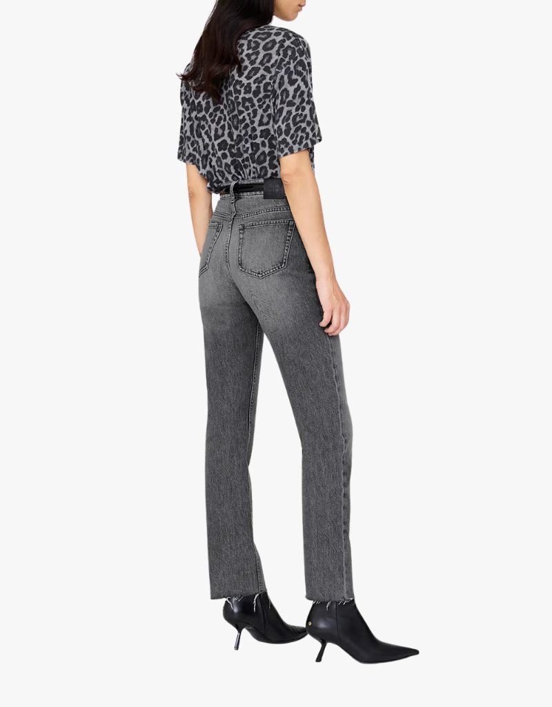 Anine Bing Cohen Tee in Green Leopard