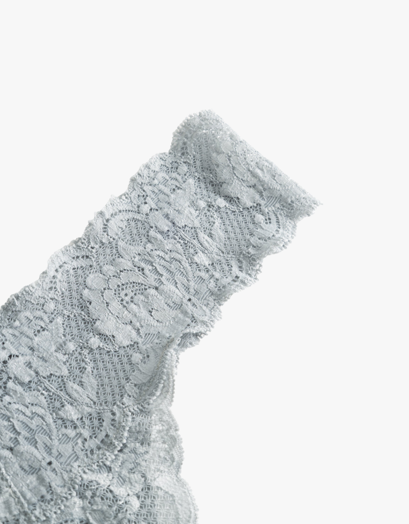 Cosabella Never Say Never Cutie Low Rise Thong in Dove Grey