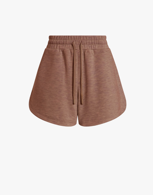 Varley Coulter High Rise Short 3.5 in Golden Bronze Marl