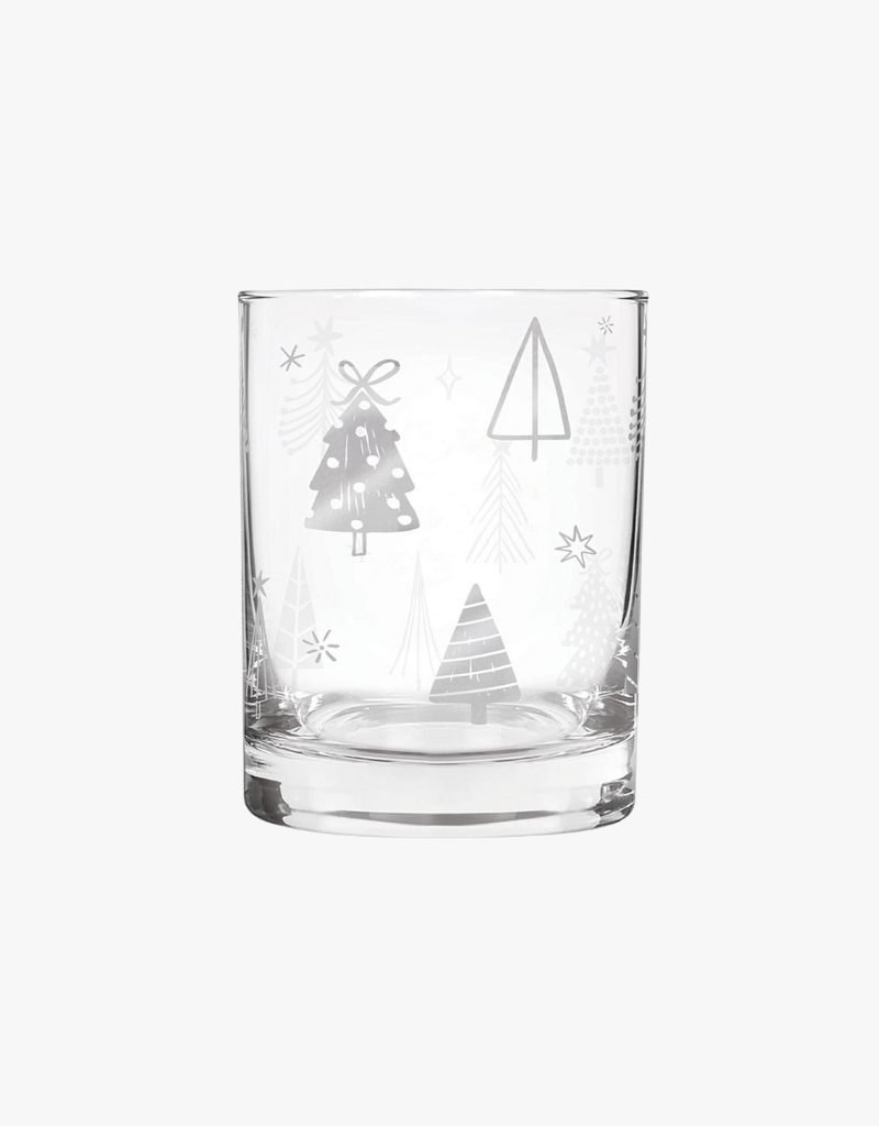 DOF Rocks Glass in Silver Trees