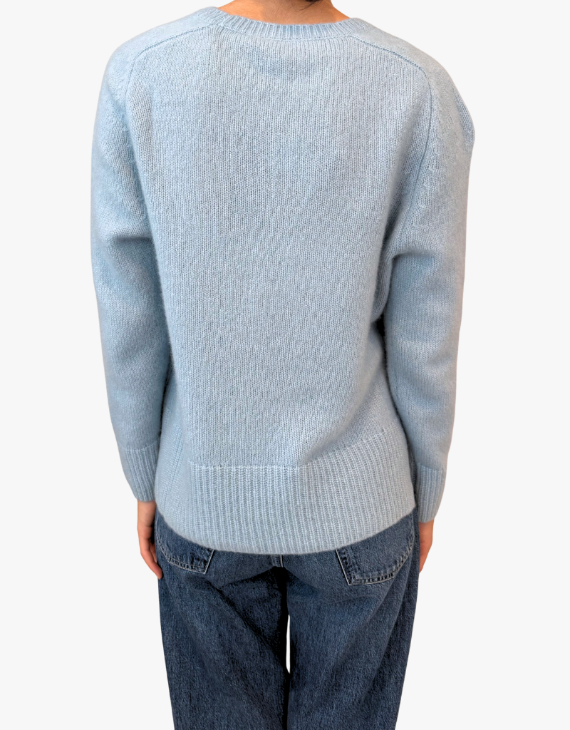Estheme Amelia Crew Neck Sweater in Azurin
