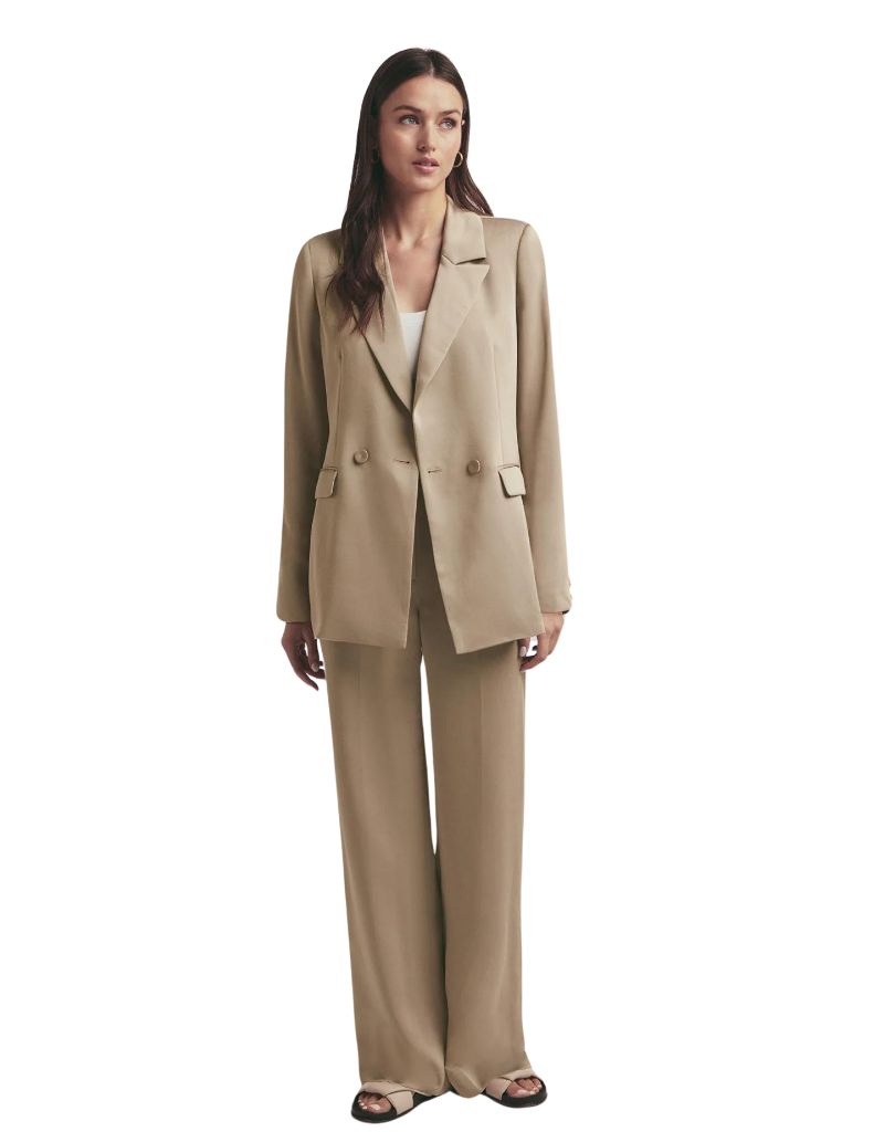 Favorite Daughter The Suits You Blazer in Beige