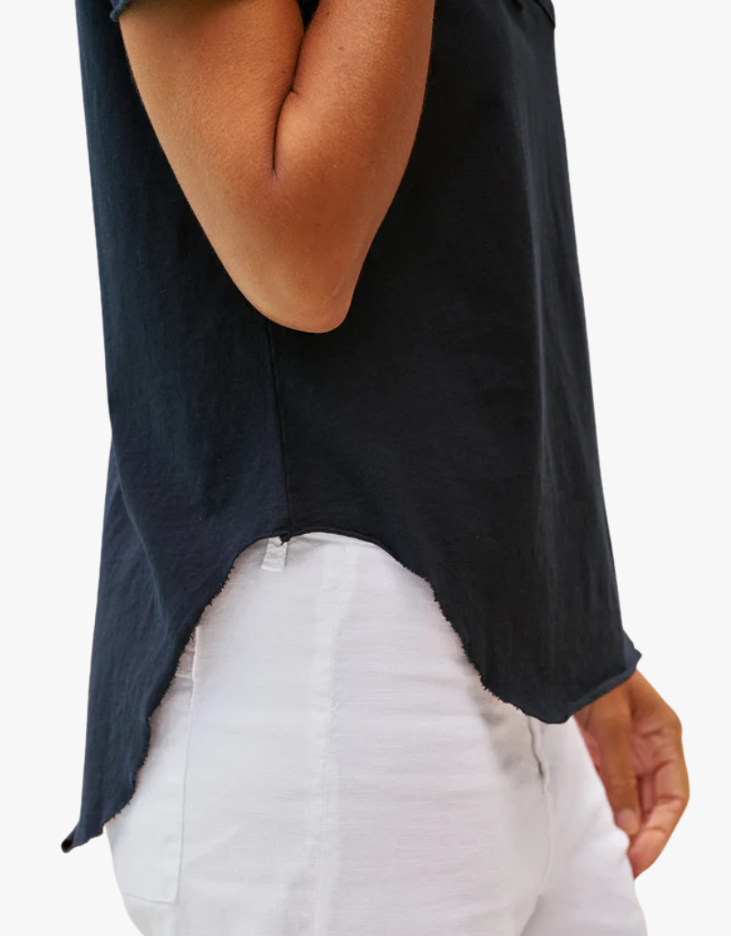 Frank & Eileen Charlotte Perfect Polo Shirt in British Royal Navy (Heritage Jersey)