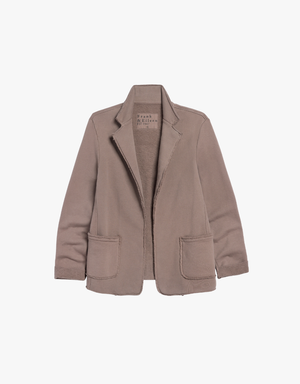 Frank & Eileen Dublin Knit Blazer in Brulee (Triple Fleece)