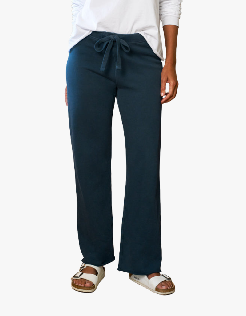 Frank & Eileen Long Sweatpant in Vintage Navy