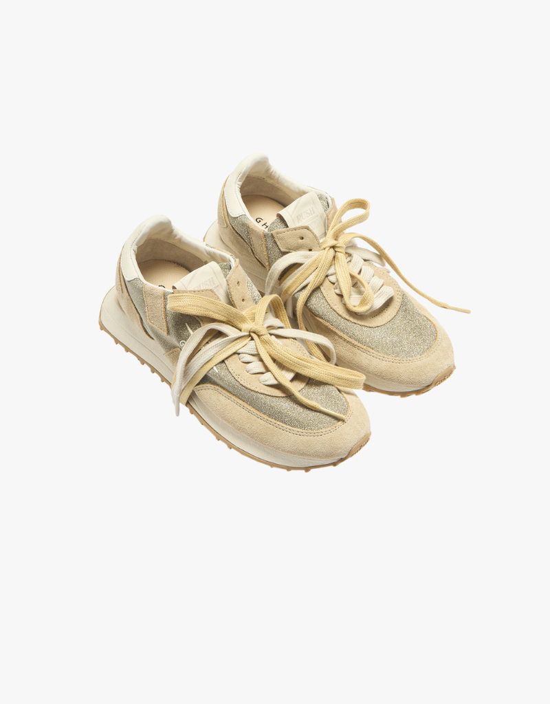 GHŌUD Starlight Soft Low in Glitter & Suede Sand