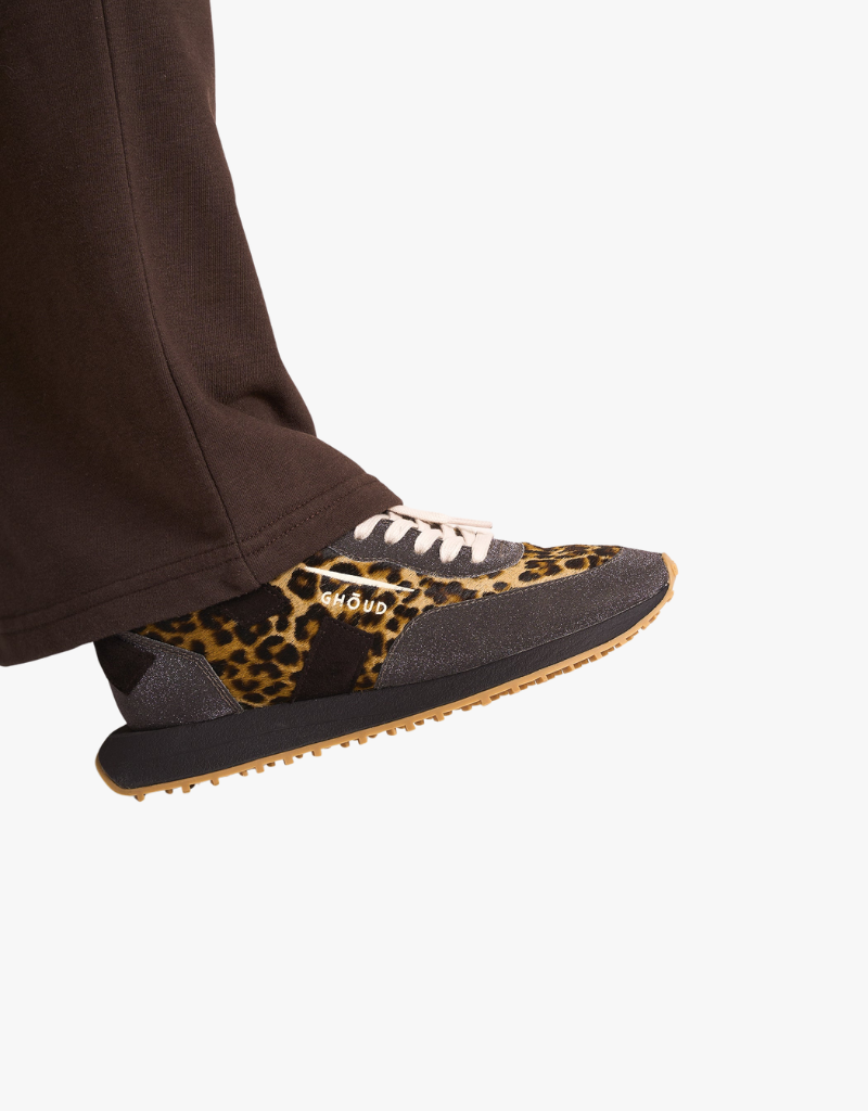 GHŌUD Starlight Soft Low in Animal & Glitter Brown