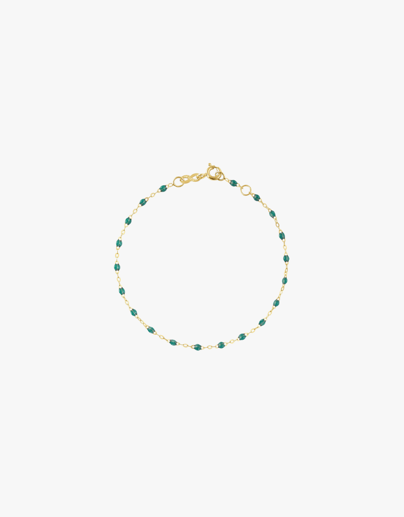 Gigi Clozeau Classic Gigi Bracelet 6.7" in Emerald