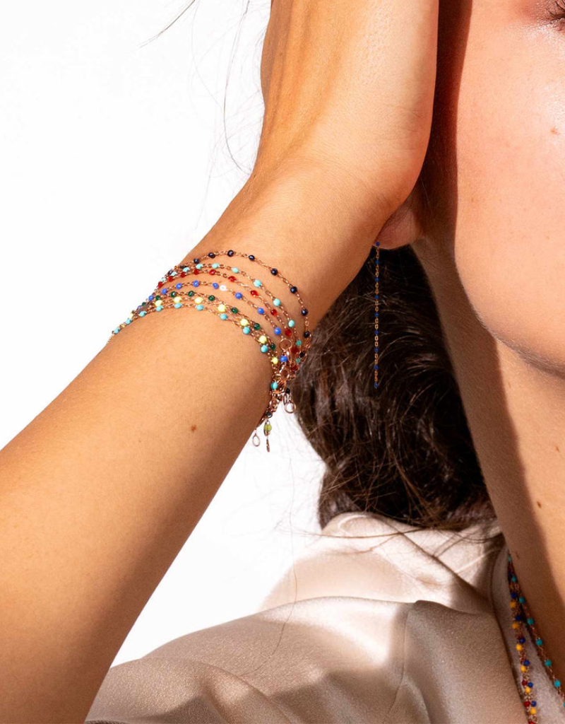 Gigi Clozeau Classic Gigi Bracelet 6.7" in Ruby