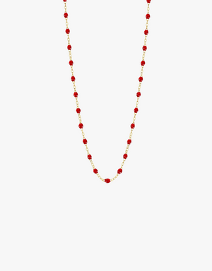 Gigi Clozeau Classic Gigi Necklace 16.5" in Ruby