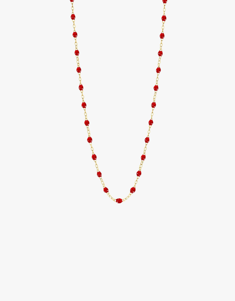Gigi Clozeau Classic Gigi Necklace 16.5" in Ruby