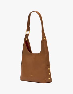 Hammitt Tim Medium in Mahogany Pebble & Brushed Gold