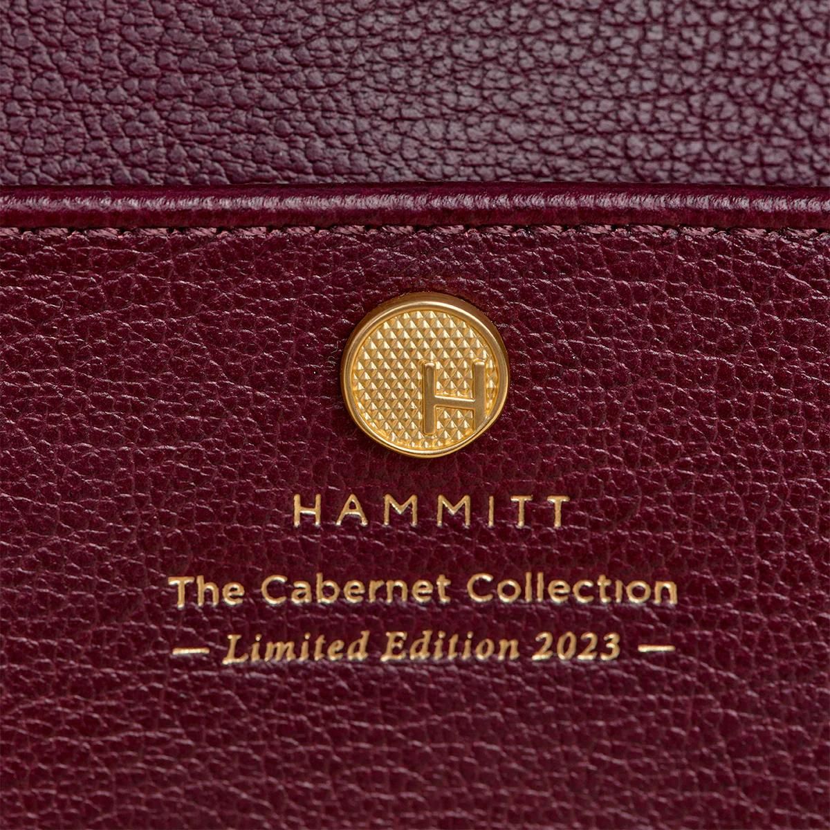Hammitt Allen Large in Cabernet with Brushed Gold