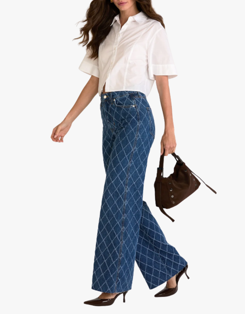 Hammitt Bryant Medium in Belted Suede & Gunmetal