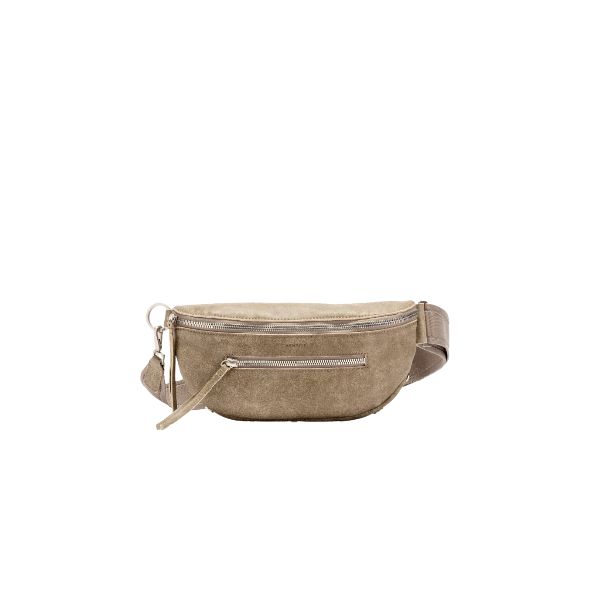 Hammitt Charles Crossbody in Pewter with Brushed Silver