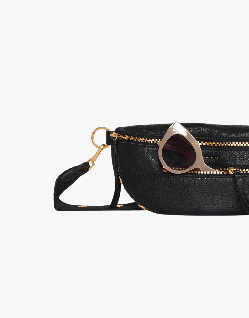 Hammitt Charles Crossbody Medium Belt Bag in Revival Collection & Brushed Gold