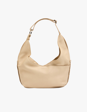 Hammitt Tom Red Zip Medium, Limestone & Silver