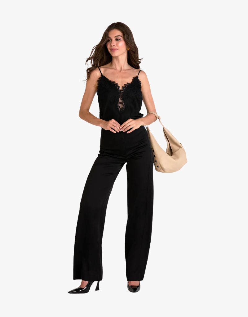 Hammitt Tom Red Zip Medium, Limestone & Silver