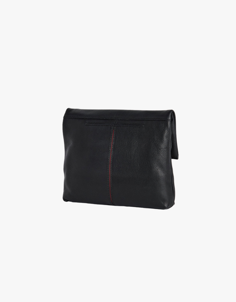 Hammitt VIP Medium Handbag in Black with Brushed Gold