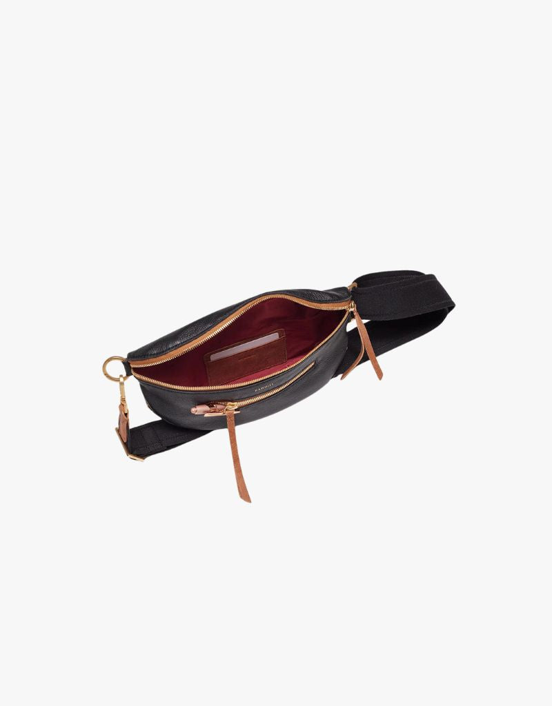 Hammitt Charles Crossbody Medium Belt Bag in North End & Brushed Gold