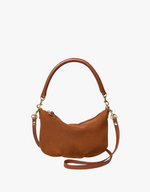 Clare V. Petite Moyen Messenger Handbag in Hazelnut