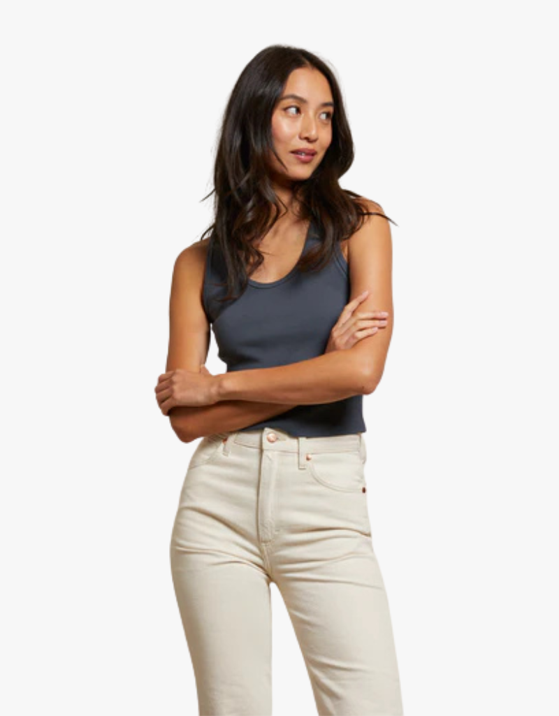 Perfect White Tee Blondie Tank Top in Night