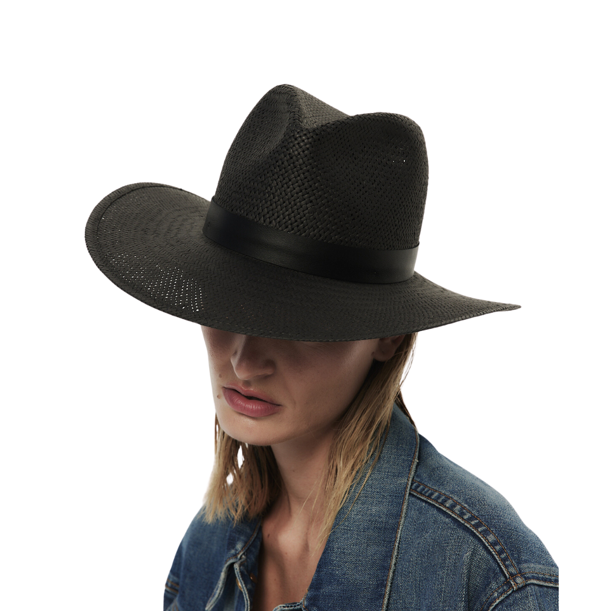 Janessa Leone Simone Hat in Black