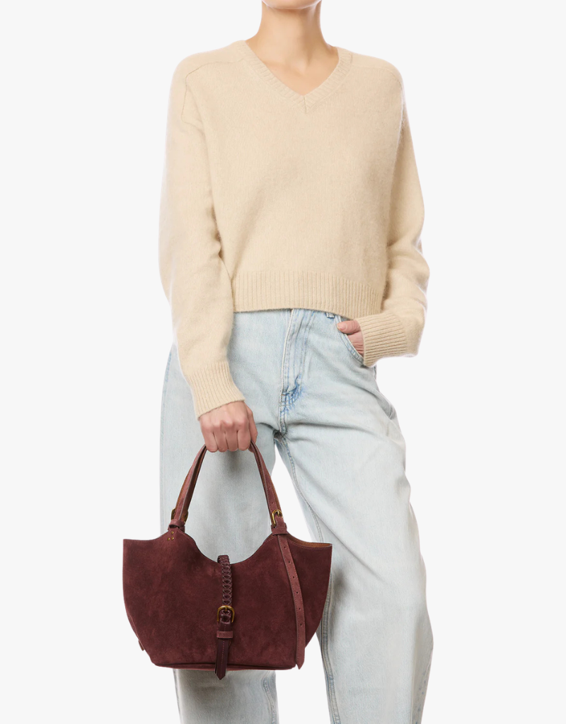 Jerome Dreyfuss Joseph S in Brulé Split Suede