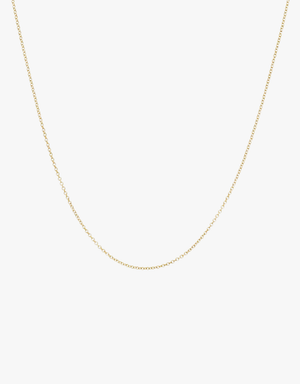 KJC Boston Chain 18" in Yellow Gold
