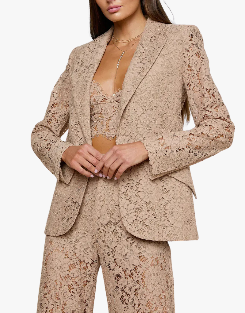 L'agence Chamberlain Blazer in Cappuccino