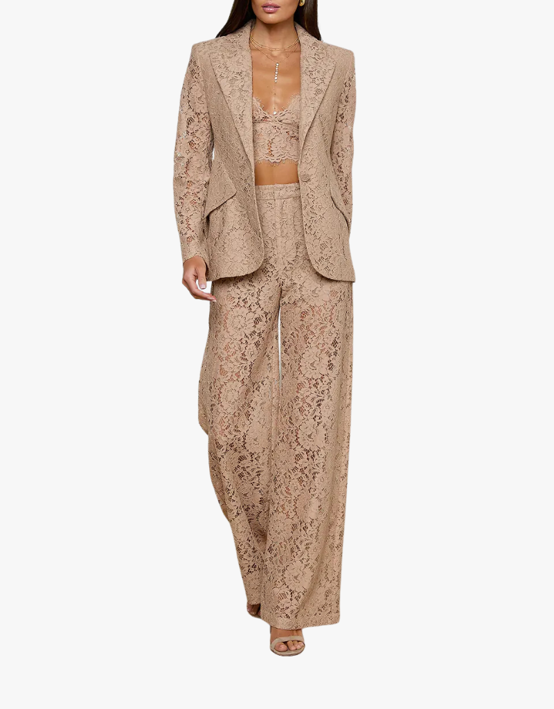 L'agence Chamberlain Blazer in Cappuccino