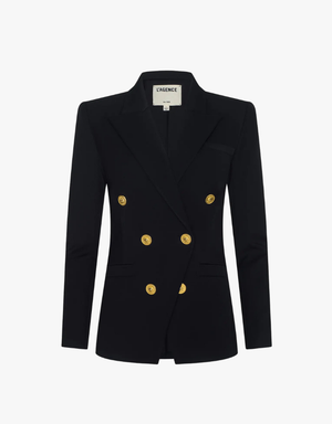 L'agence Kyomi Double Breasted Blazer in Black