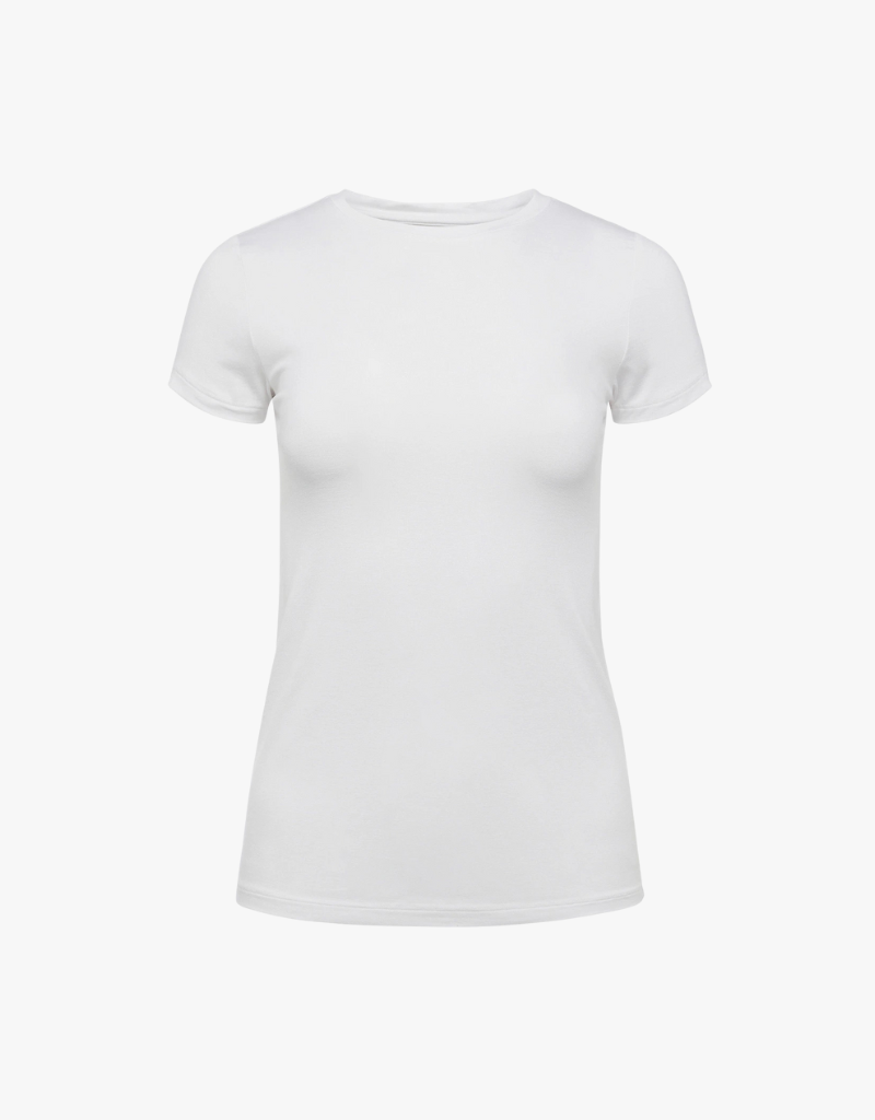 L'agence Ressi Fitted Tee in White