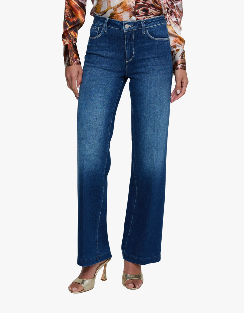 L'agence Scottie High Rise Wide Leg in Delany