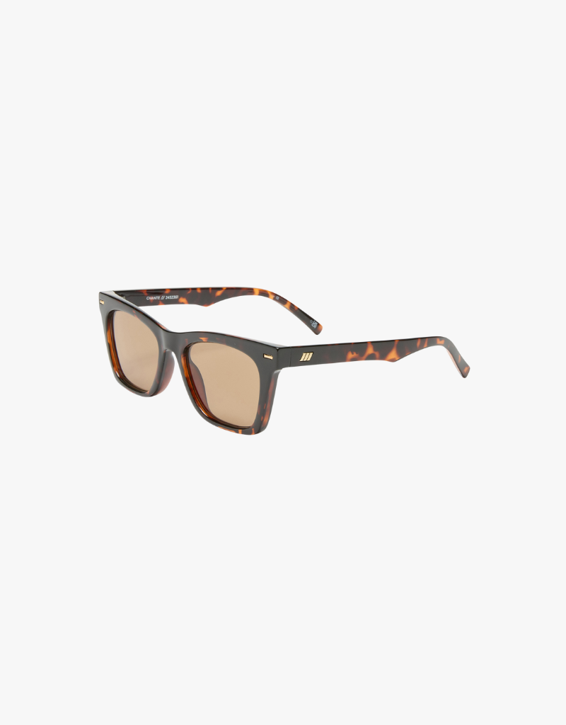 Le Specs Chante Sunglasses in Dark Tort
