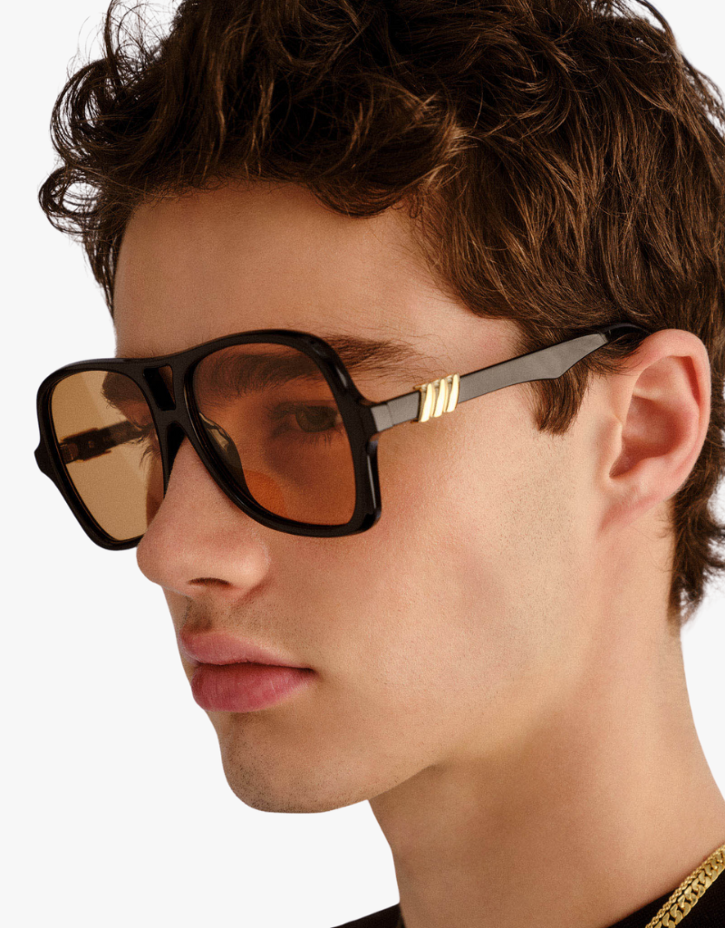 Le Specs Fortune Teller Sunglasses in Black