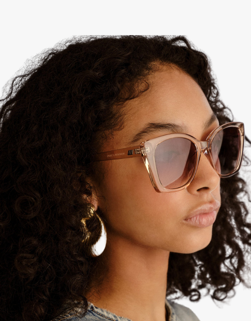 Le Specs Incantation Sunglasses in Sand