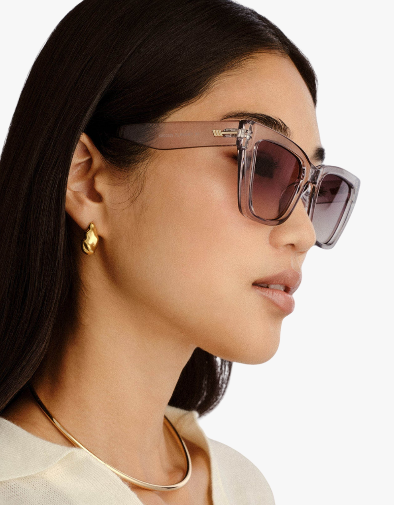 Le Specs Le Coeur Sunglasses in Smoke