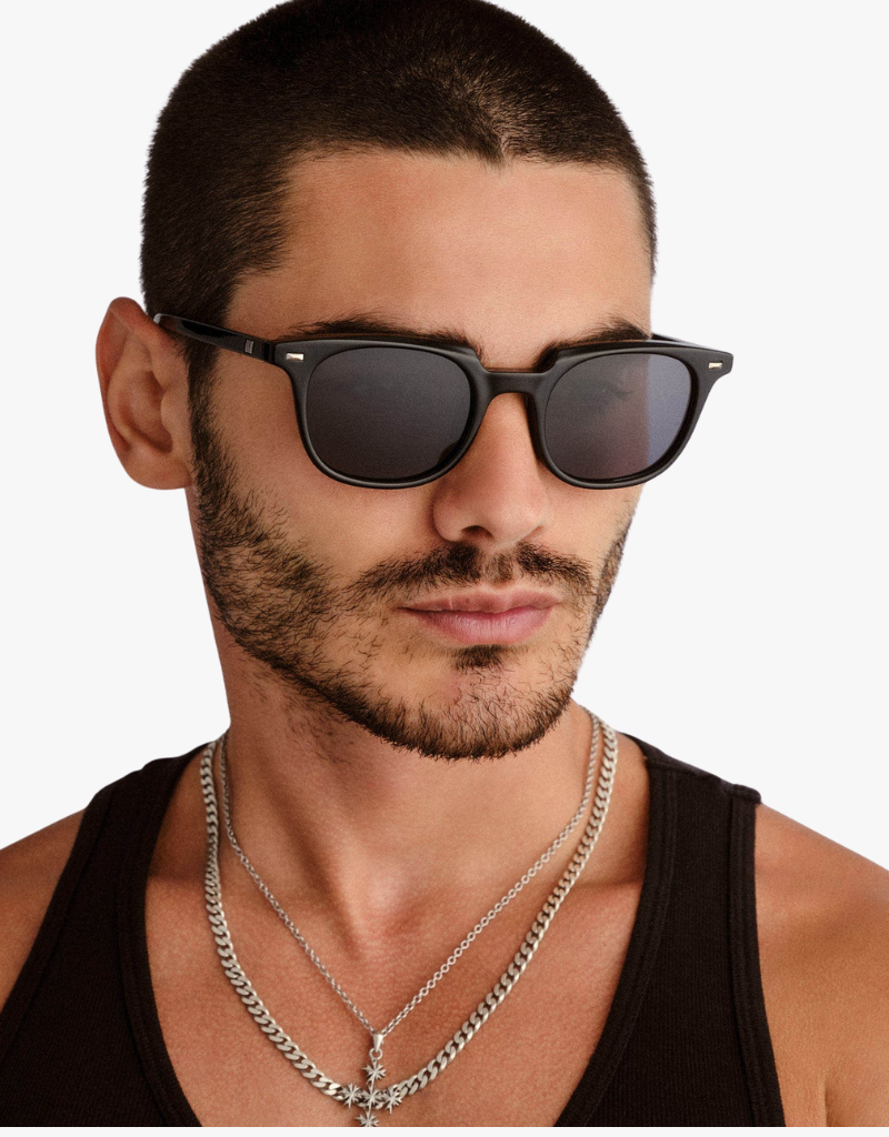 Le Specs Le Resolu Sunglasses in Black