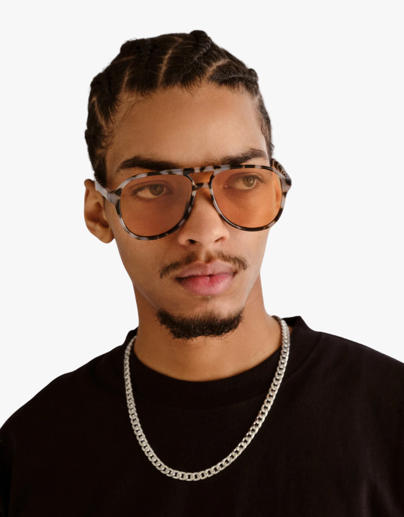 Le Specs Tragic Magic Sunglasses in Cookie Tort