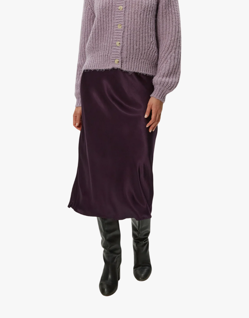 Michael Stars Leila Bias Cut Skirt in Glimmer